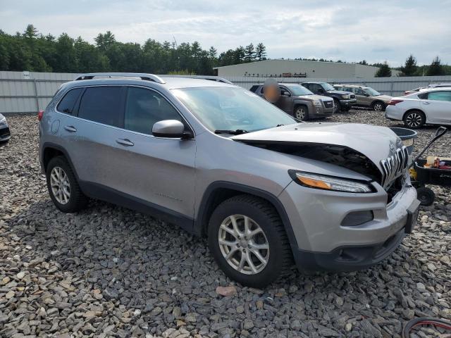 1C4PJMCB6EW165250 - 2014 JEEP CHEROKEE LATITUDE SILVER photo 4