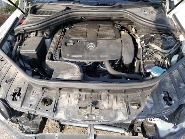 4JGDA5HB4CA089955 - 2012 MERCEDES-BENZ ML 350 4MATIC WHITE photo 12