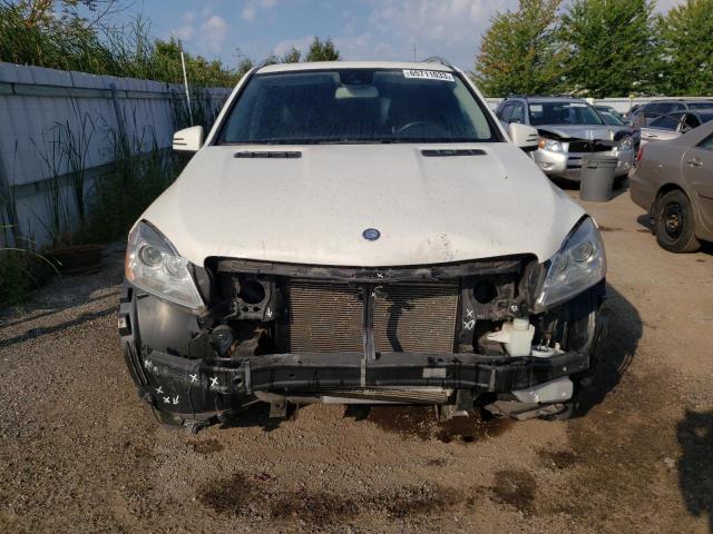 4JGDA5HB4CA089955 - 2012 MERCEDES-BENZ ML 350 4MATIC WHITE photo 5