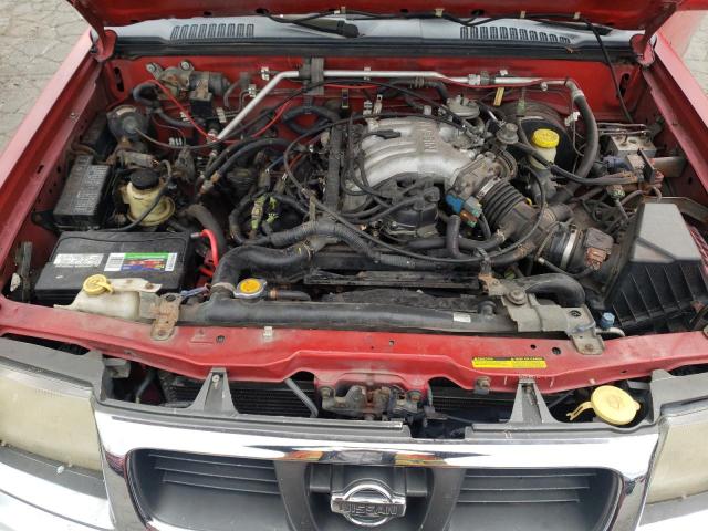 1N6ED26Y5XC337496 - 1999 NISSAN FRONTIER KING CAB XE RED photo 11