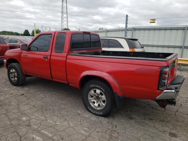 1N6ED26Y5XC337496 - 1999 NISSAN FRONTIER KING CAB XE RED photo 2