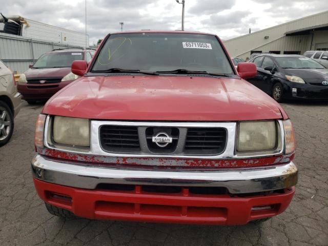 1N6ED26Y5XC337496 - 1999 NISSAN FRONTIER KING CAB XE RED photo 5