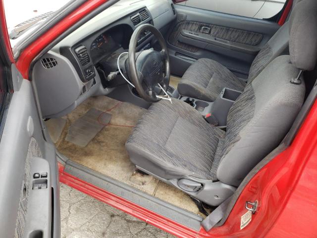 1N6ED26Y5XC337496 - 1999 NISSAN FRONTIER KING CAB XE RED photo 8