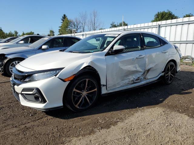 SHHFK7G99MU300577 - 2021 HONDA CIVIC SPORT TOURING WHITE photo 1