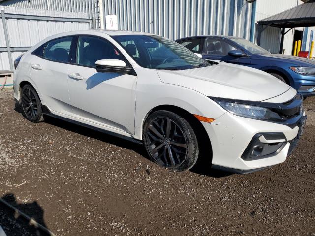 SHHFK7G99MU300577 - 2021 HONDA CIVIC SPORT TOURING WHITE photo 4