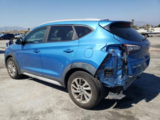 KM8J33A42HU464129 - 2017 HYUNDAI TUCSON LIMITED BLUE photo 2