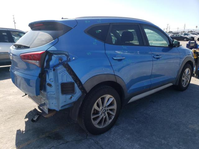 KM8J33A42HU464129 - 2017 HYUNDAI TUCSON LIMITED BLUE photo 3