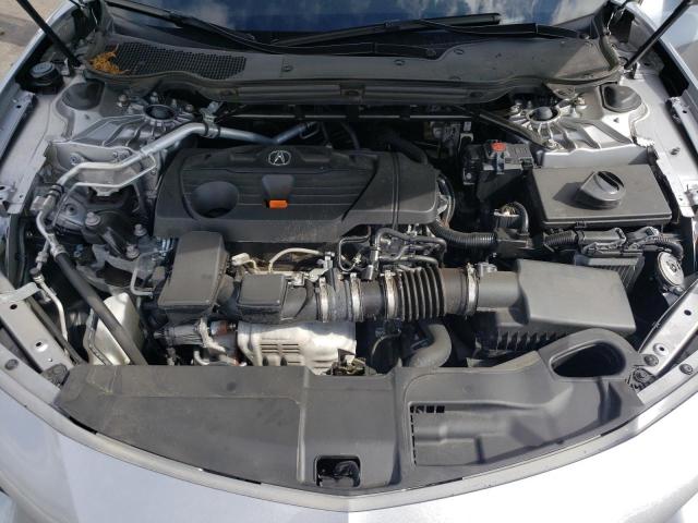 19UUB6F51NA001484 - 2022 ACURA TLX TECH A SILVER photo 11