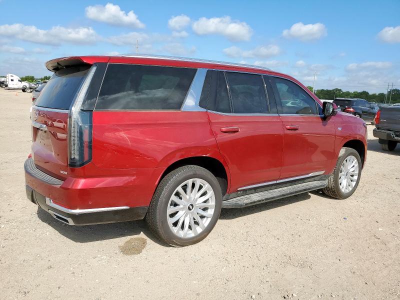 1GYS8ARL2SR227199 - 2025 CADILLAC ESCALADE LUXURY أحمر صورة 3