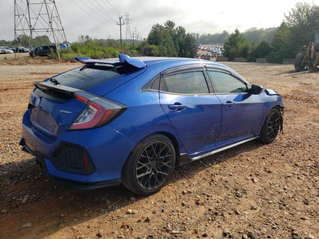 SHHFK7H42HU424411 - 2017 HONDA CIVIC SPORT 蓝色 照片 3