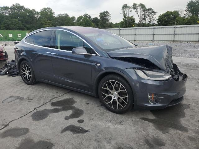 5YJXCAE20JF137027 - 2018 TESLA MODEL X Szary zdjęcie 4
