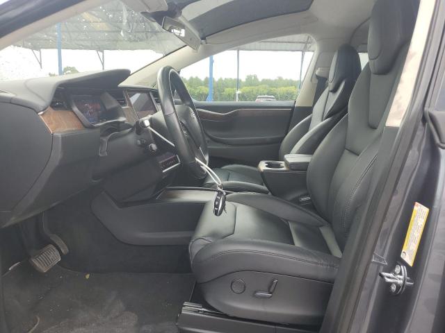 5YJXCAE20JF137027 - 2018 TESLA MODEL X Szary zdjęcie 7