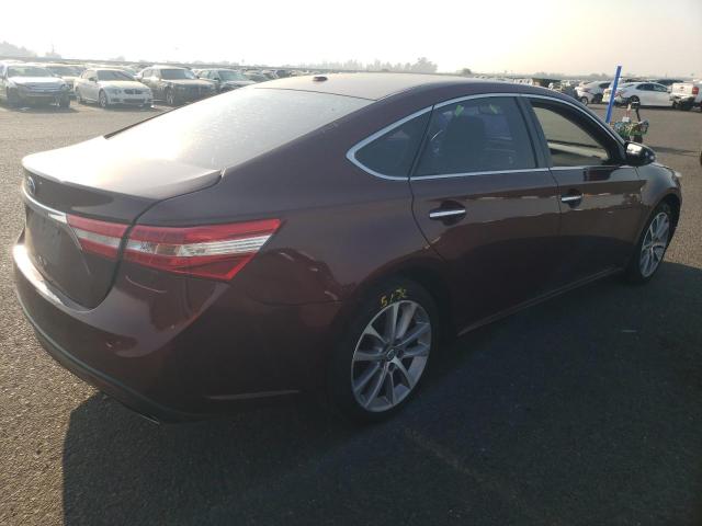 4T1BK1EB0EU104583 - 2014 TOYOTA AVALON BASE 红色 照片 3