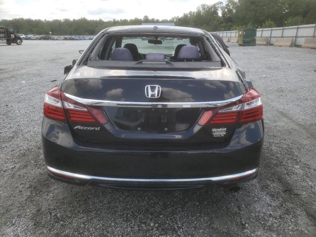 1HGCR2F71GA078859 - 2016 HONDA ACCORD EX BLACK photo 6