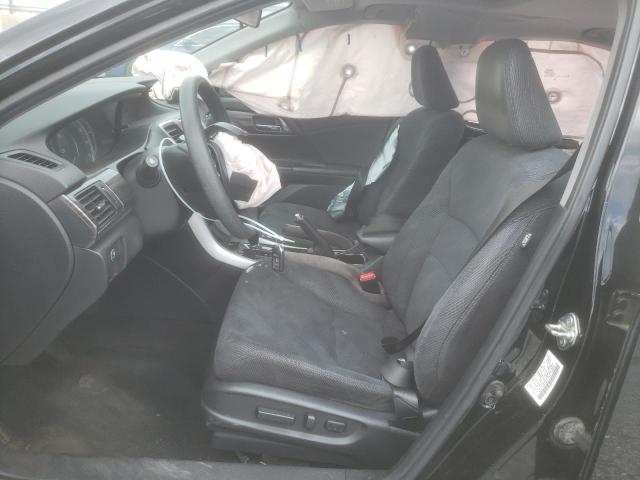 1HGCR2F71GA078859 - 2016 HONDA ACCORD EX BLACK photo 7