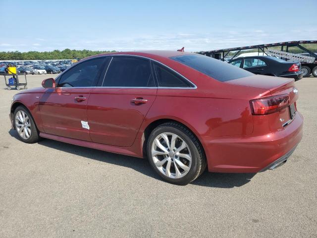 WAUD8AFC1HN004586 - 2017 AUDI A6 PREMIUM PLUS RED photo 2