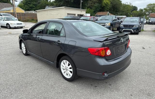 1NXBU40E19Z119077 - 2009 TOYOTA COROLLA BASE Сірий фото 3