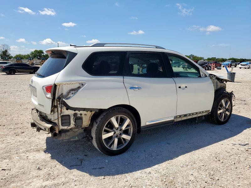 5N1AR2MNXFC691097 - 2015 NISSAN PATHFINDER S Biały zdjęcie 3