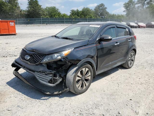 KNDPC3A64C7346722 - 2012 KIA SPORTAGE SX BLACK photo 1