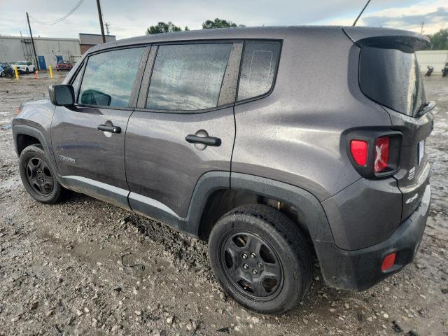 ZACCJBAB0JPH16219 - 2018 JEEP RENEGADE SPORT Gris photo 2