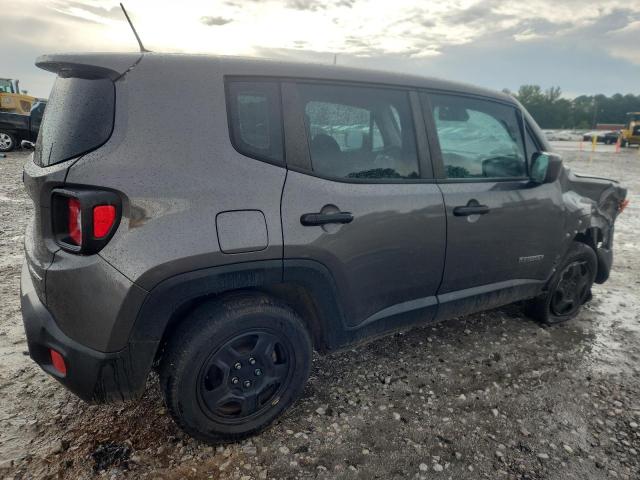 ZACCJBAB0JPH16219 - 2018 JEEP RENEGADE SPORT Gris photo 3