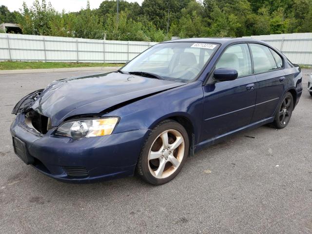 4S3BL626067214586 - 2006 SUBARU LEGACY 2.5I LIMITED BLUE photo 1