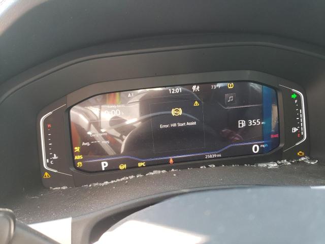 1V2HE2CAXNC219296 - 2022 VOLKSWAGEN ATLAS CROS SE WHITE photo 9