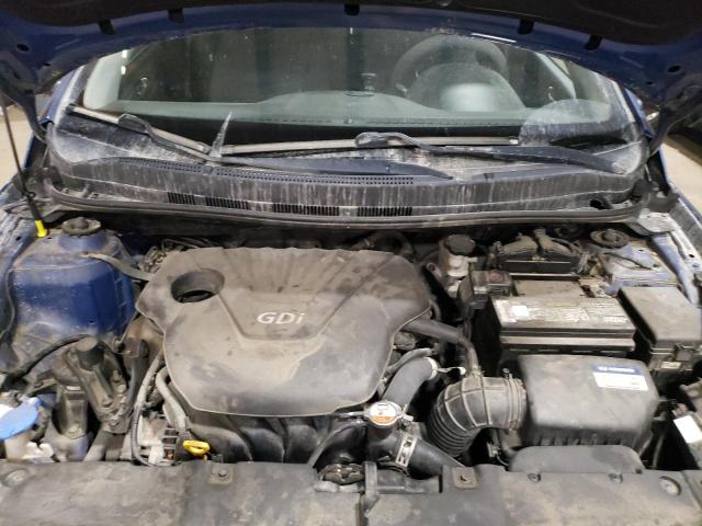 KMHCT5AEXFU218021 - 2015 HYUNDAI ACCENT GS ლურჯი ფოტო 12