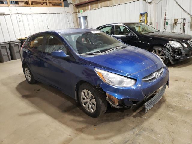 KMHCT5AEXFU218021 - 2015 HYUNDAI ACCENT GS ლურჯი ფოტო 4