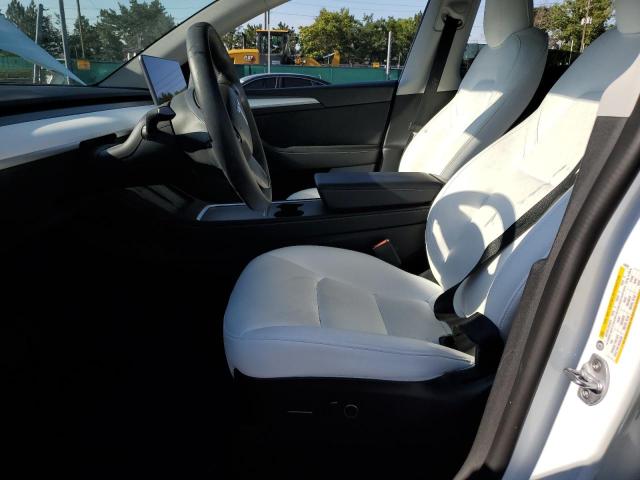 7SAYGDEE9NF548598 - 2022 TESLA MODEL Y 白色 照片 7