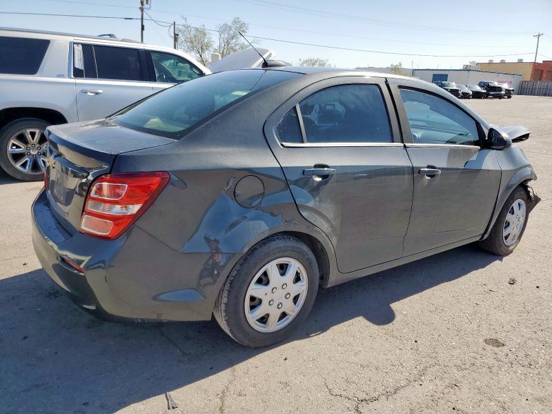 1G1JB5SH0J4135612 - 2018 CHEVROLET SONIC LS GRAY photo 3