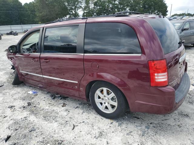 2A8HR54149R528032 - 2009 CHRYSLER TOWN & COU TOURING MAROON photo 2