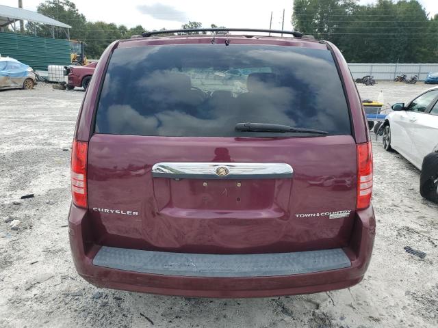 2A8HR54149R528032 - 2009 CHRYSLER TOWN & COU TOURING MAROON photo 6