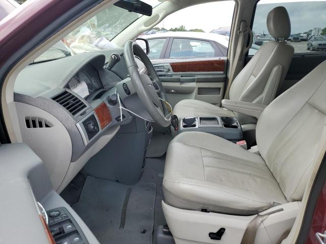 2A8HR54149R528032 - 2009 CHRYSLER TOWN & COU TOURING MAROON photo 7
