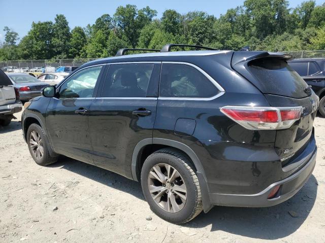 5TDJKRFH7FS092813 - 2015 TOYOTA HIGHLANDER XLE BLACK photo 2