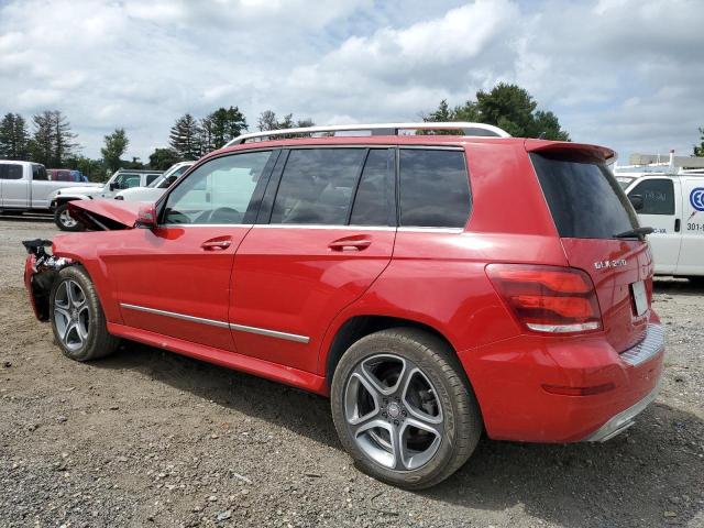 WDCGG0EB2FG377279 - 2015 MERCEDES-BENZ GLK 250 BLUETEC RED photo 2