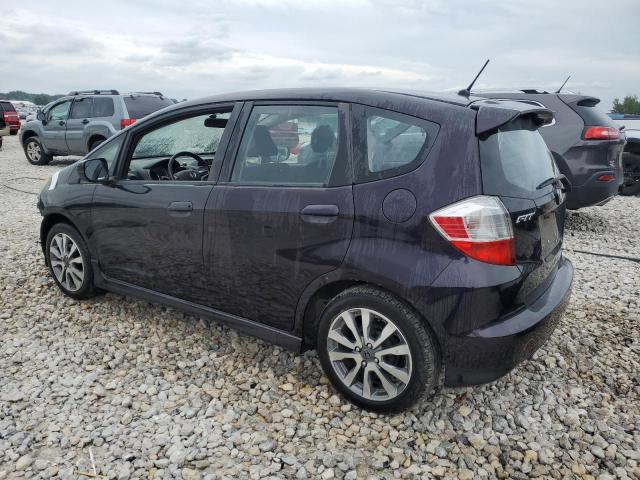 JHMGE8G55DC064280 - 2013 HONDA FIT SPORT BLACK photo 2