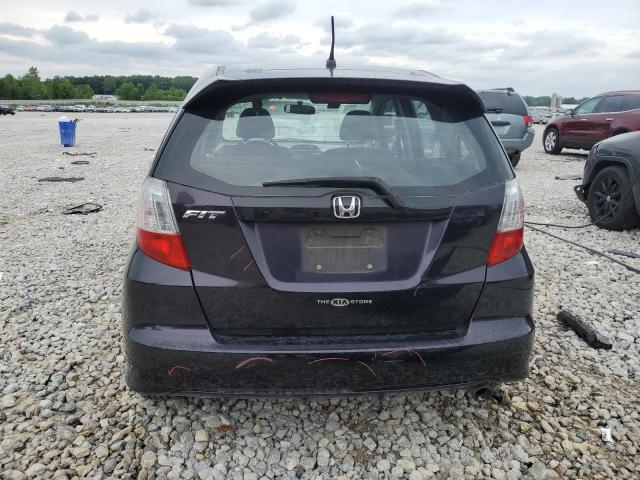 JHMGE8G55DC064280 - 2013 HONDA FIT SPORT BLACK photo 6