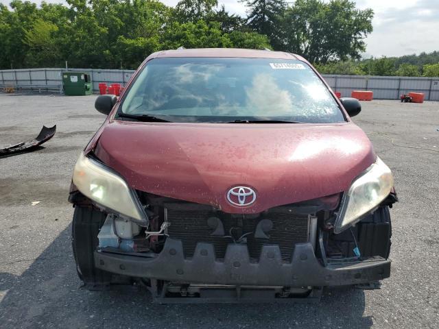 5TDKK3DCXBS154711 - 2011 TOYOTA SIENNA LE 红色 照片 5