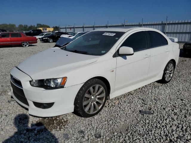 JA32U8FW0BU026244 - 2011 MITSUBISHI LANCER GTS WHITE photo 1