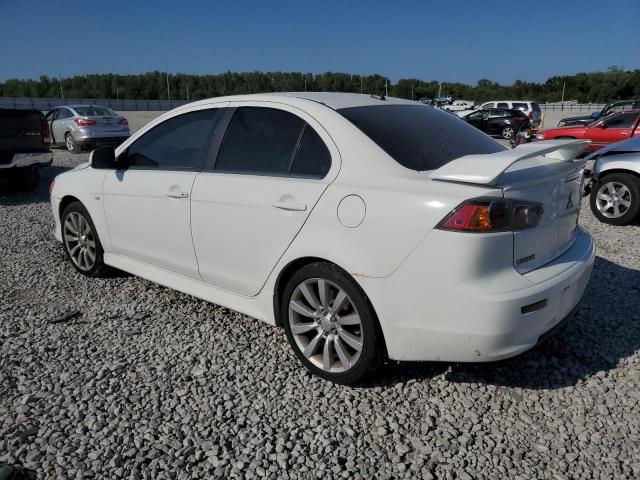 JA32U8FW0BU026244 - 2011 MITSUBISHI LANCER GTS WHITE photo 2