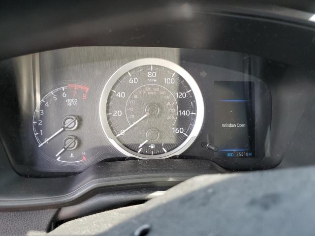 5YFEPMAE0NP290708 - 2022 TOYOTA COROLLA LE SILVER photo 9