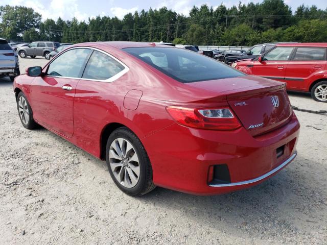 1HGCT1B83EA016807 - 2014 HONDA ACCORD EXL RED photo 2