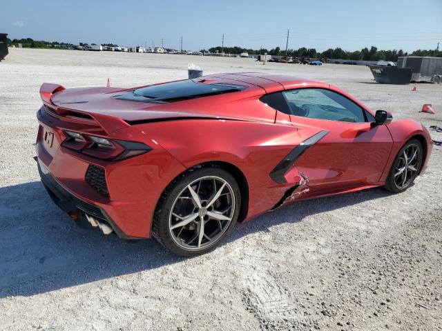 1G1YC2D48P5101182 - 2023 CHEVROLET CORVETTE STINGRAY 3LT RED photo 3