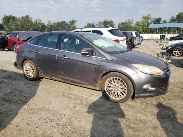 1FAHP3H22CL168043 - 2012 FORD FOCUS SEL GRAY photo 4