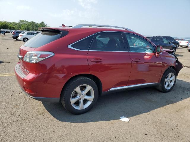 2T2BK1BA6AC062603 - 2010 LEXUS RX 350 RED photo 3