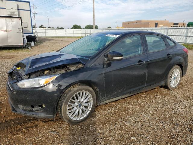 1FADP3F21GL369570 - 2016 FORD FOCUS SE BLACK photo 1