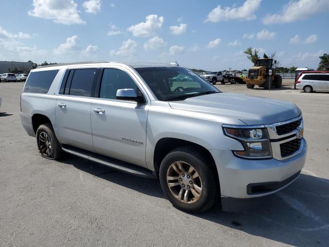 1GNSCHKC7JR391190 - 2018 CHEVROLET SUBURBAN C1500 LT SILVER photo 4