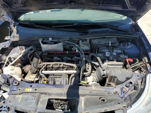 1FAHP33N28W222142 - 2008 FORD FOCUS SE BLUE photo 11