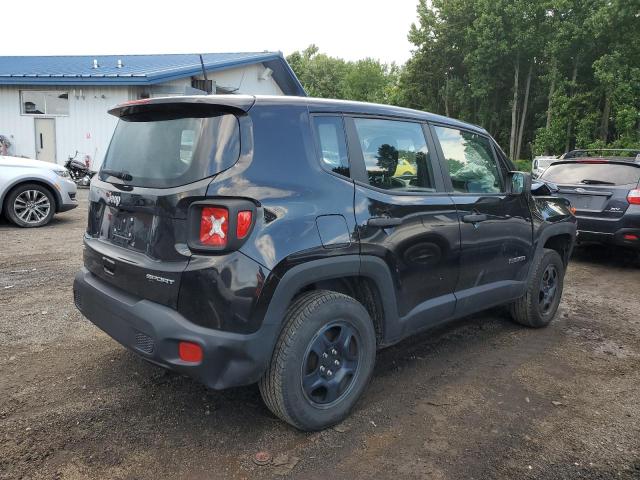 ZACNJBAB8LPL40118 - 2020 JEEP RENEGADE SPORT BLACK photo 3